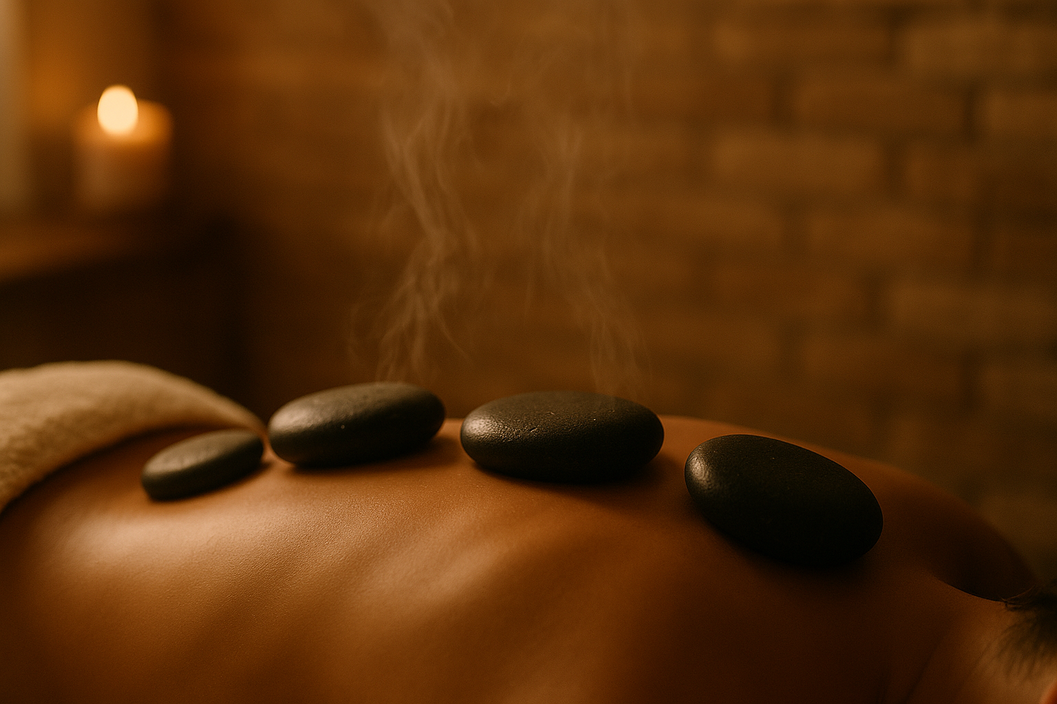 Hot-Stone-Massage - Entspannung mit heißen Basaltsteinen
